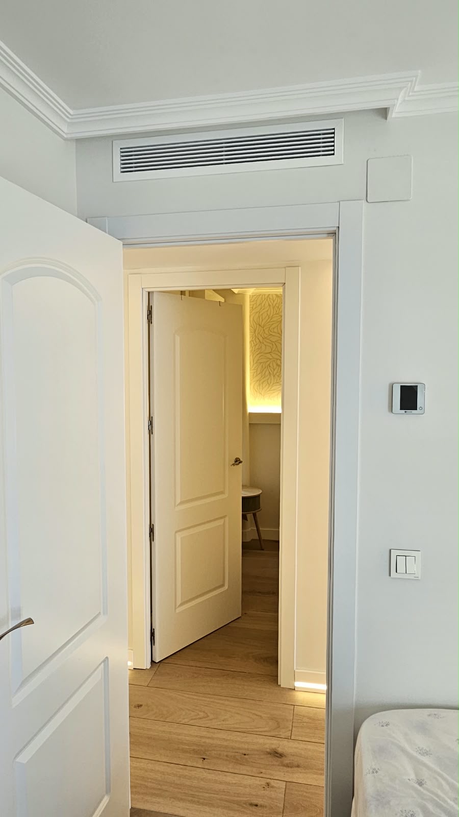 Rejilla integrada en la vivienda en Villajoyosa Alicante